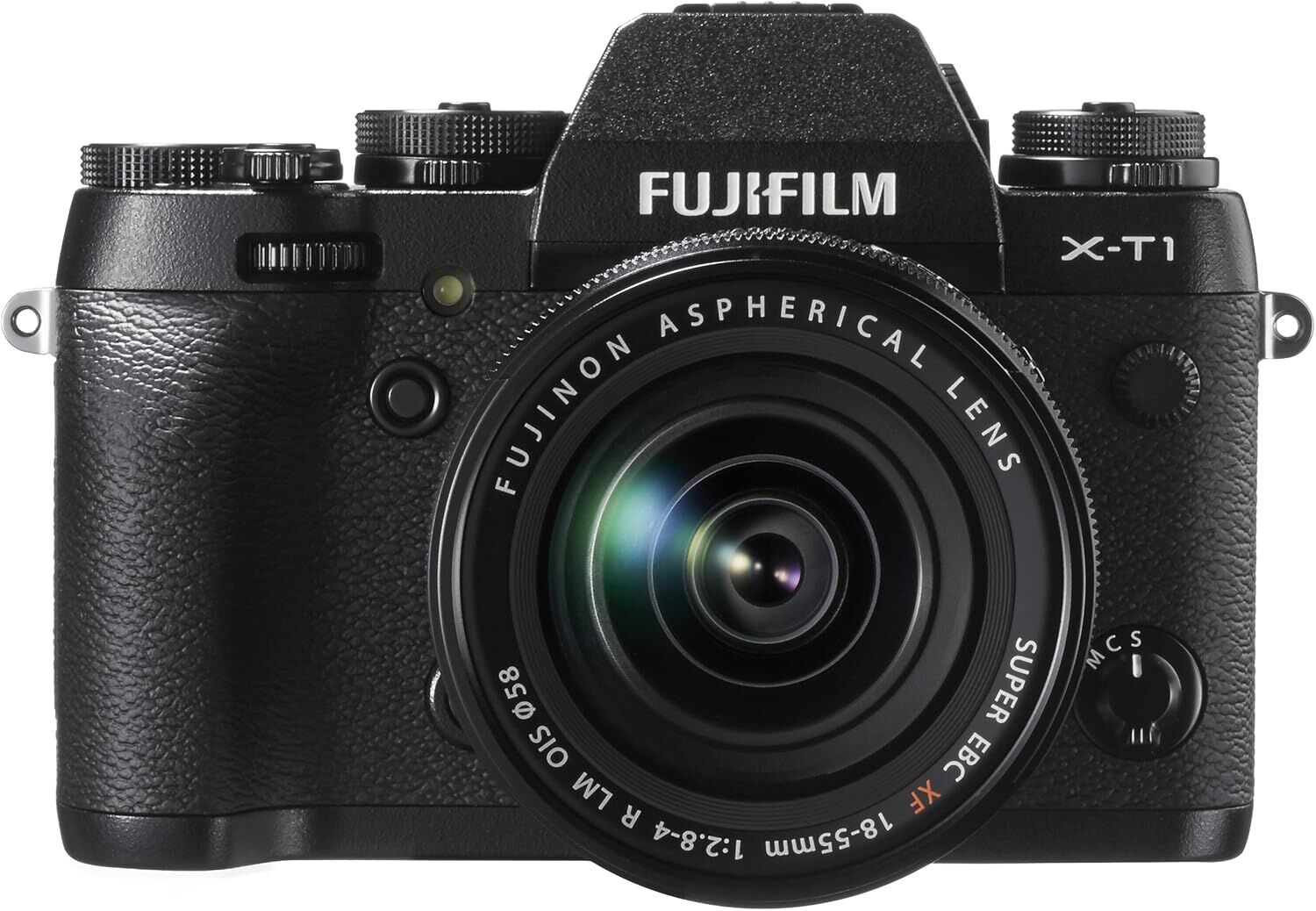 FUJIFILM フジフイルム ミラーレス一眼 X-T1 レンズキット ブラック X-T1B/1855KIT