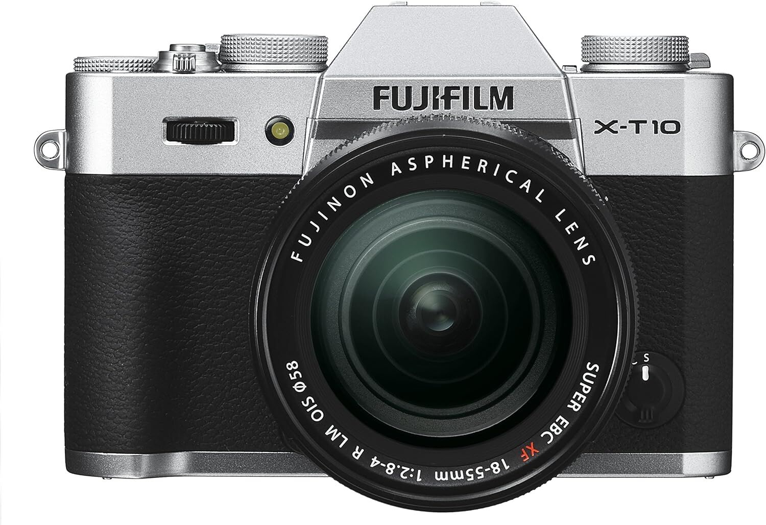 FUJIFILM フジフイルム ミラーレス一眼 X-T10 レンズキット シルバー X-T10LK-S