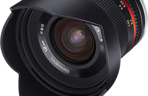 滋賀のおすすめ SAMYANG サムヤン 12mm F2.0 ブラック の高い買取価格 売るなら百獣の買取王が高価買い取り