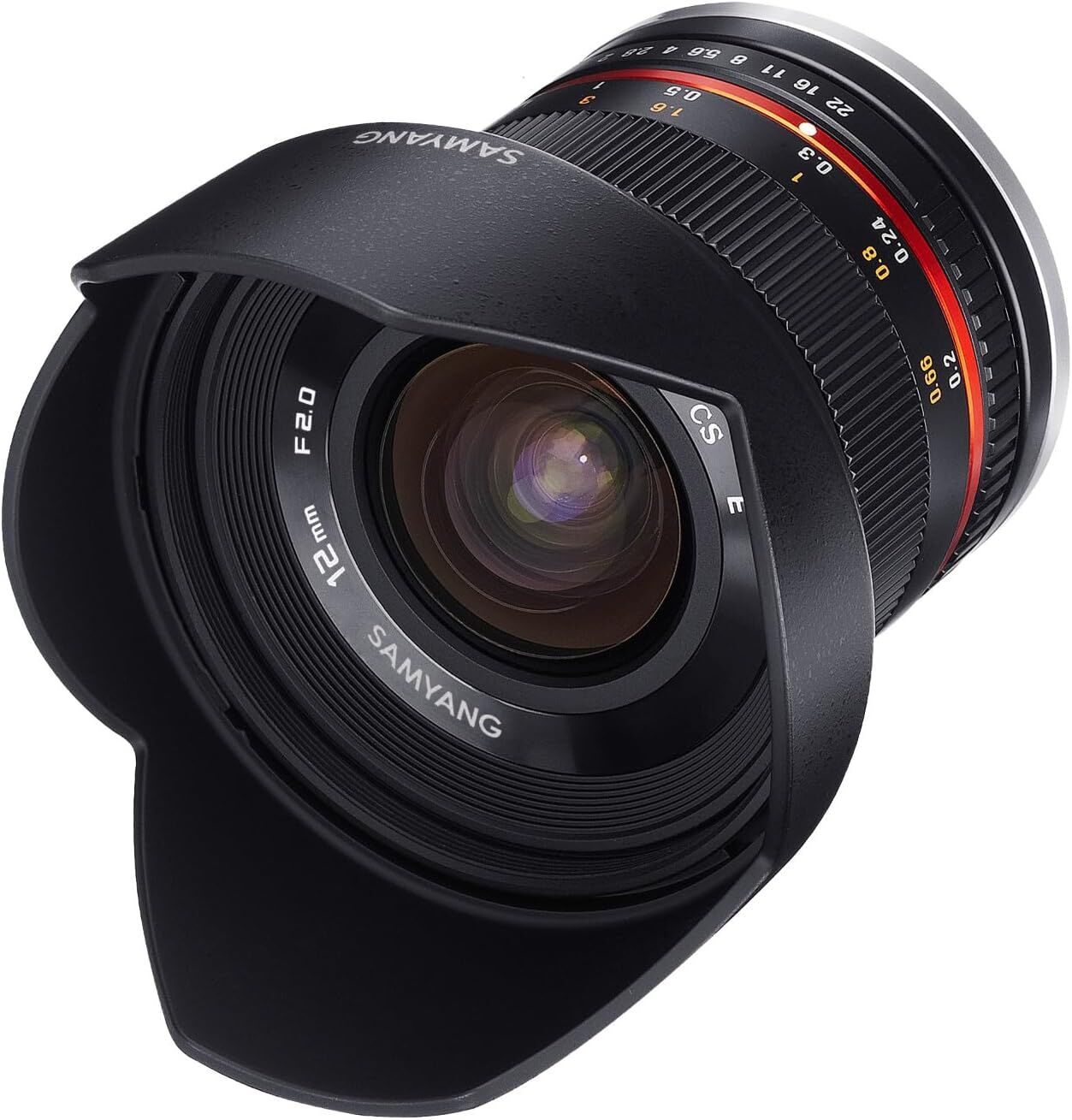 SAMYANG サムヤン 単焦点広角レンズ 12mm F2.0 ブラック フジフイルム X用 APS-C用