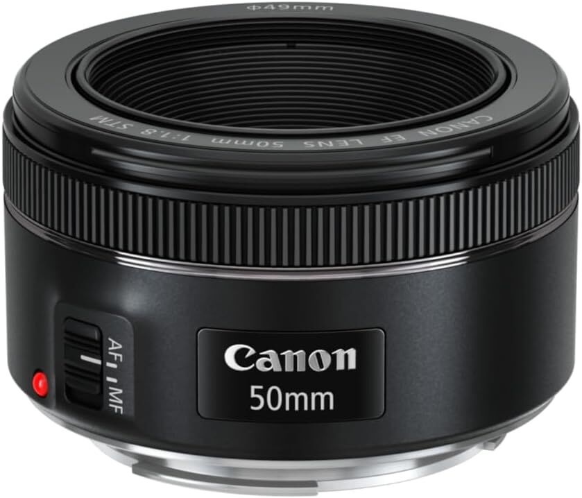 Canon キヤノン 単焦点レンズ EF50mm F1.8 STM フルサイズ対応