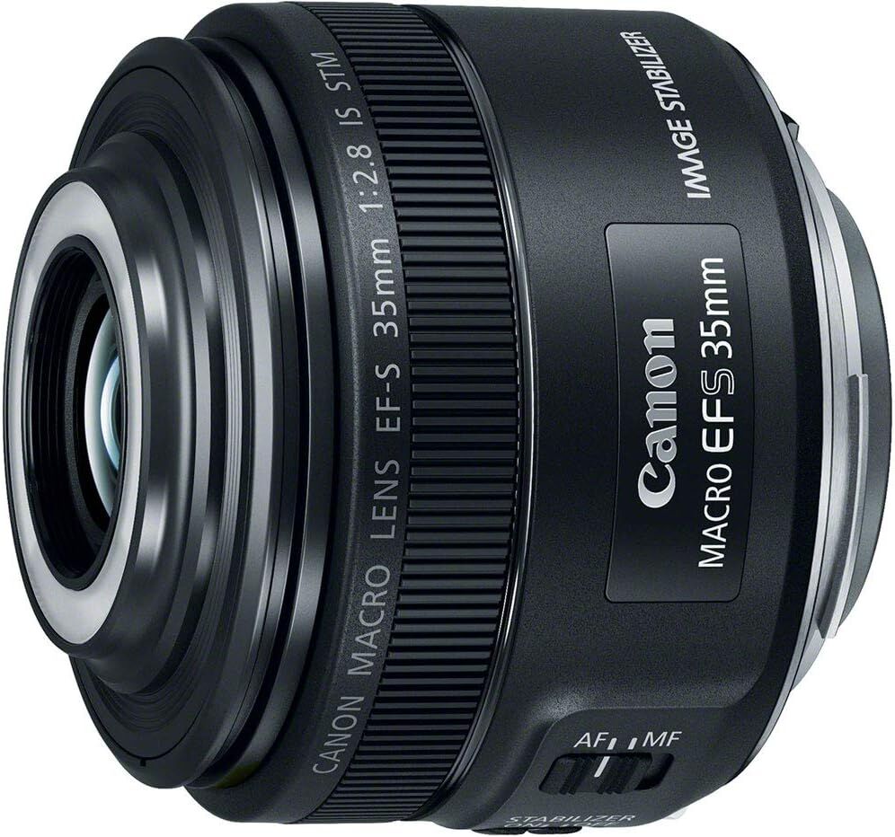 Canon キヤノン 単焦点マクロレンズ EF-S35mm F2.8 マクロ IS STM APS-C対応