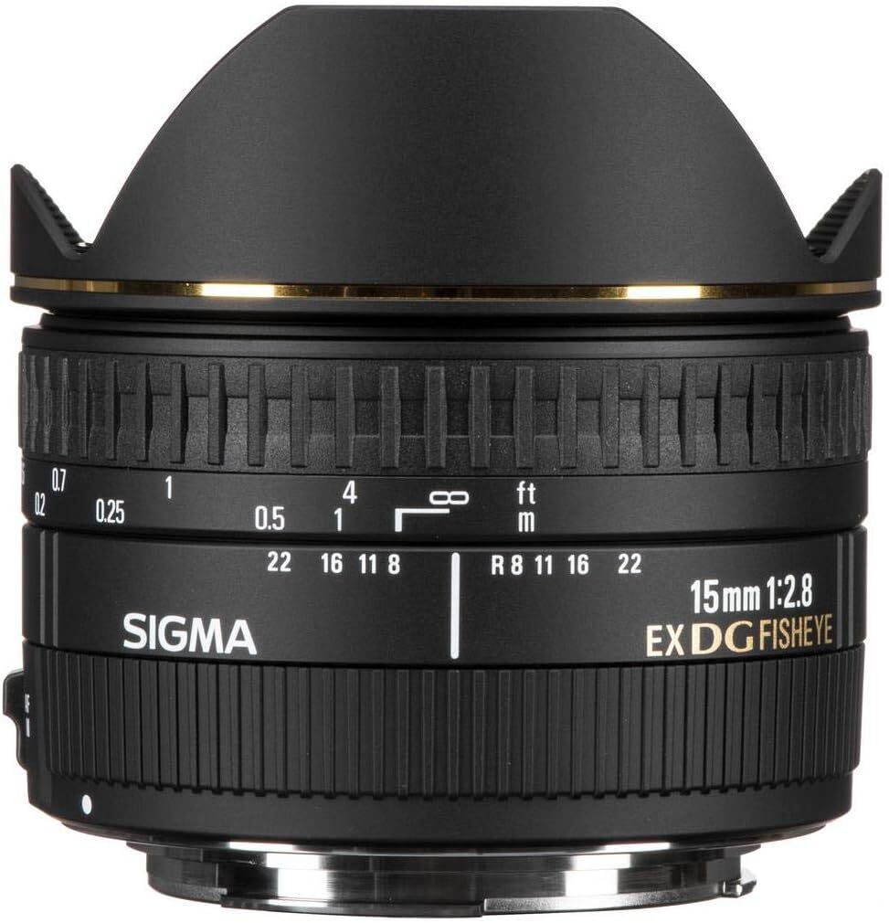 SIGMA シグマ 単焦点魚眼レンズ 15mm F2.8 EX DG DIAGONAL FISHEYE キヤノン用 対角線魚眼 フルサイズ対応