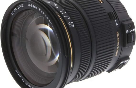 箕面のおすすめ SIGMA シグマ 17-50mm F2.8 EX DC OS HSM の高い買取価格 売るなら百獣の買取王が高価買い取り
