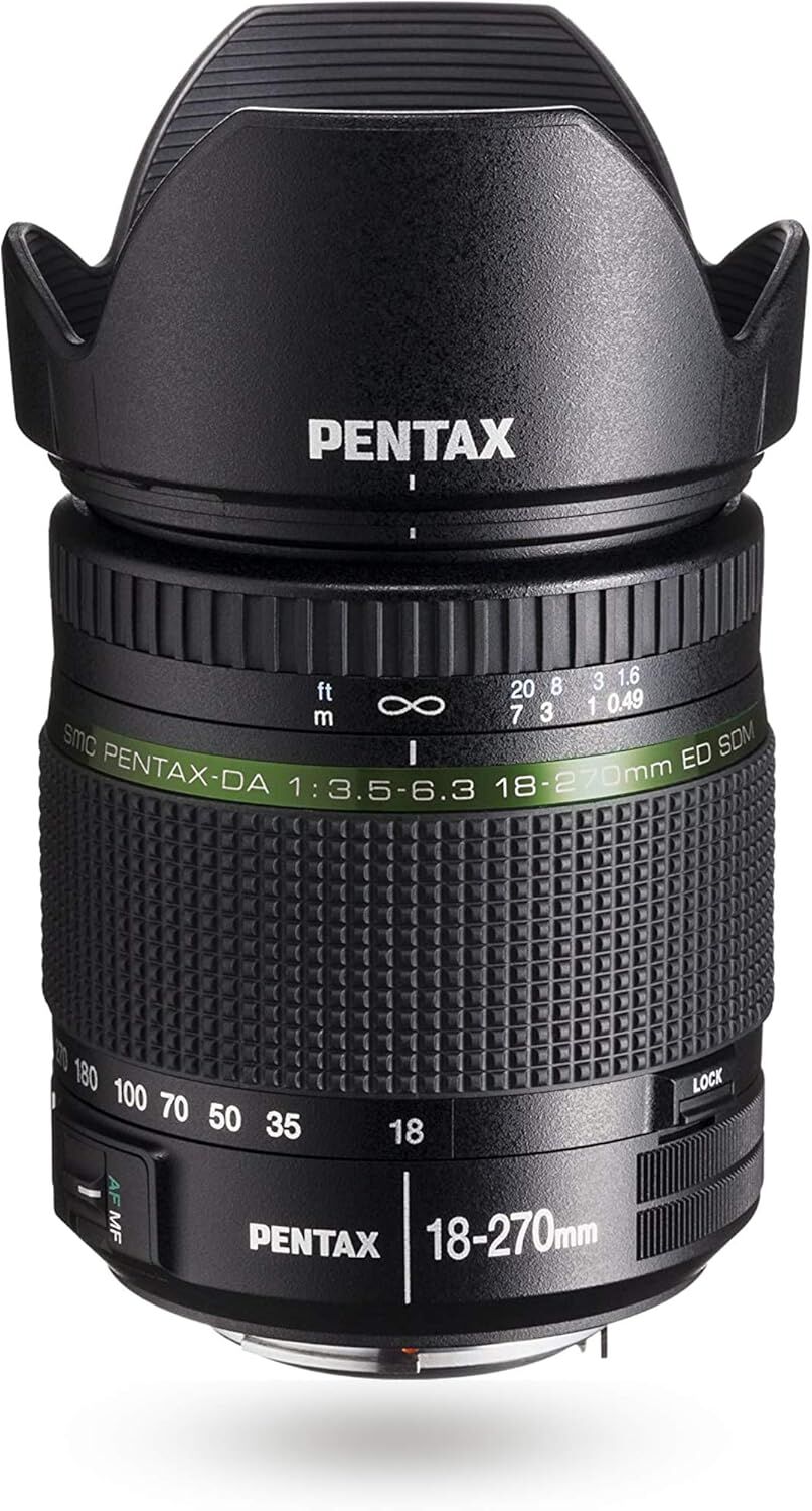 PENTAX ペンタックス 高倍率ズームレンズ DA18-270mmF3.5-6.3ED SDM Kマウント APS-Cサイズ