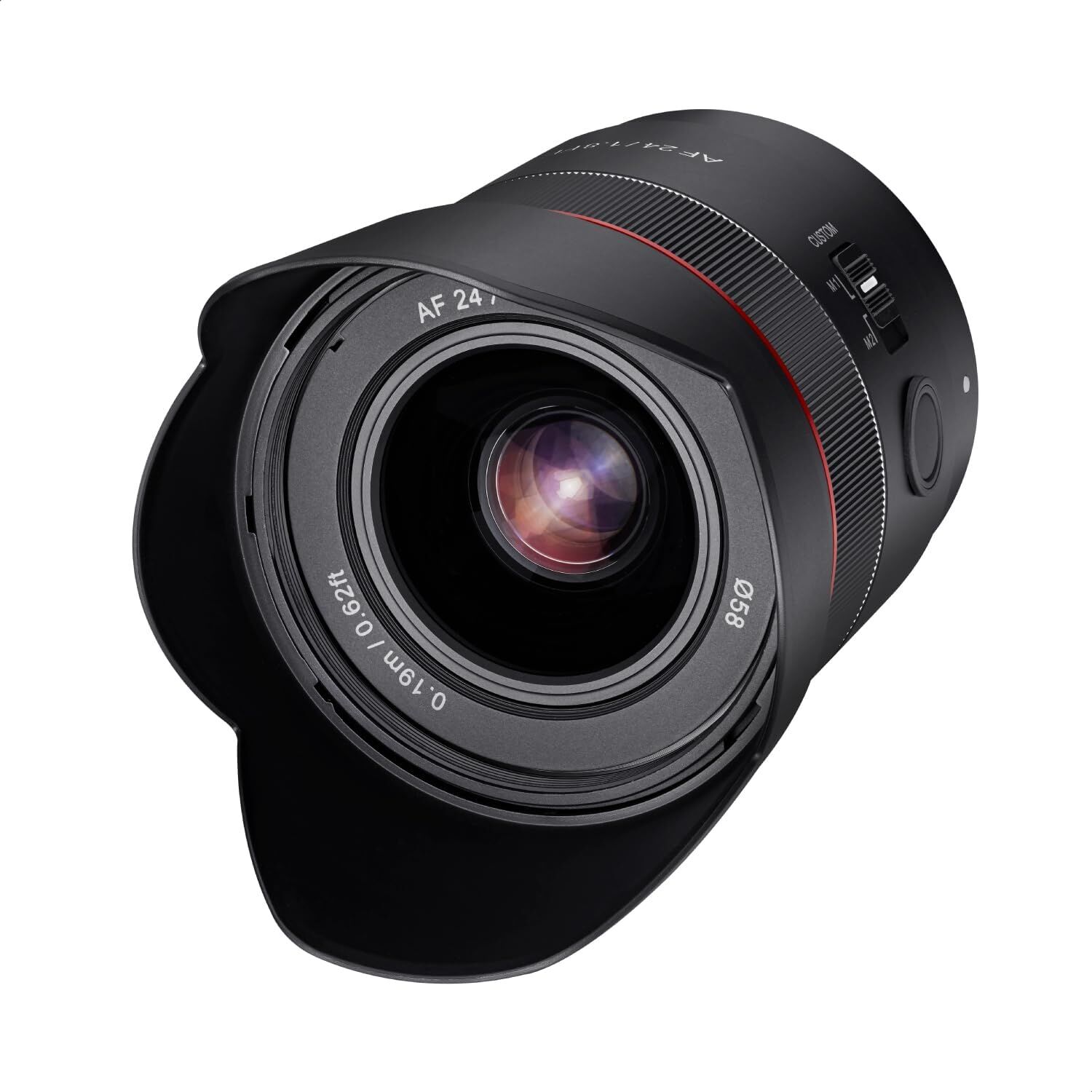 SAMYANG サムヤン 単焦点レンズ AF 24mm F1.8 FE ソニーEマウント フルサイズ対応 ブラック