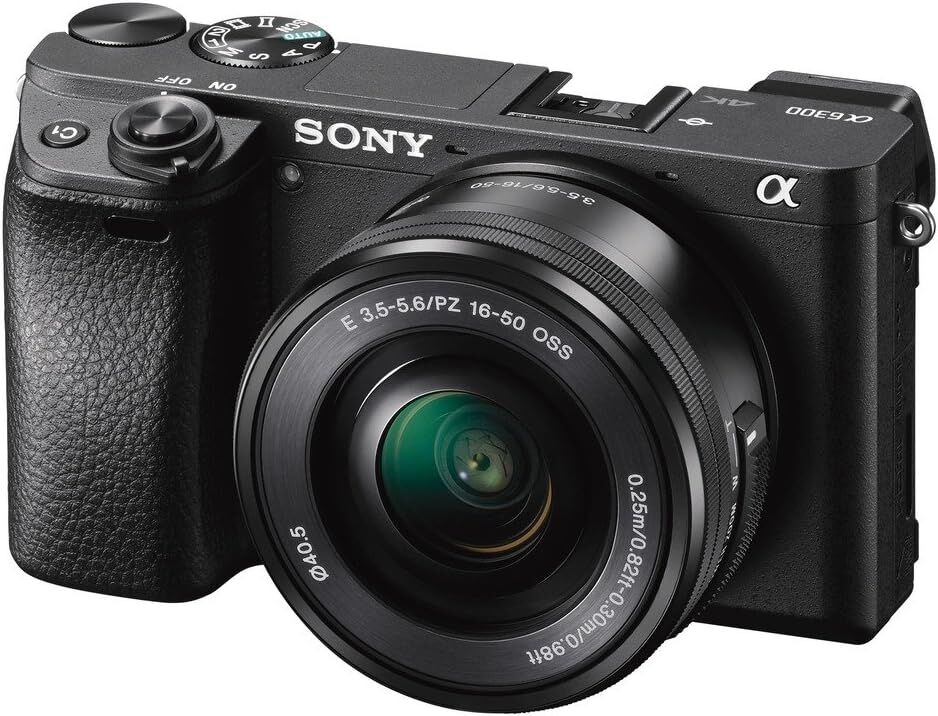 SONY ソニー ミラーレス一眼 α6300 パワーズームレンズキット E PZ 16-50mm F3.5-5.6 OSS ブラック