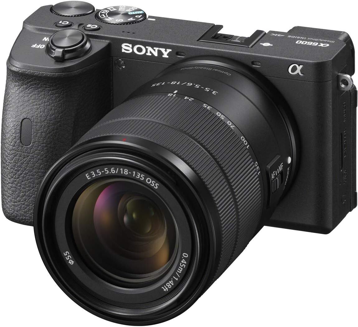 SONY ソニー ミラーレス一眼 α6600M 高倍率ズームレンズキット E 18-135mm F3.5-5.6 OSS SEL18135 ブラック