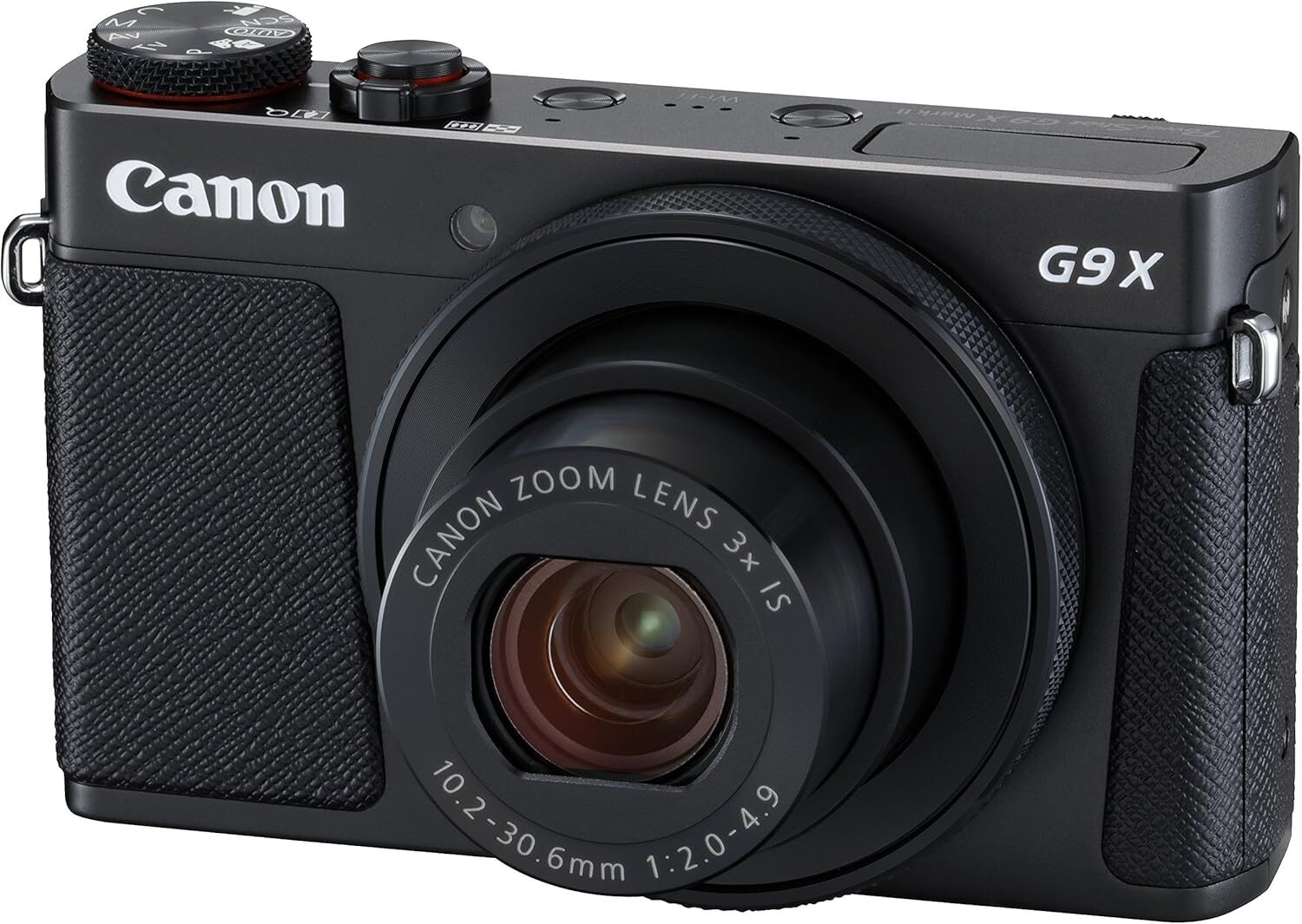 Canon キヤノン コンパクトデジタルカメラ PowerShot G9 X Mark II ブラック 1.0型センサー/F2.0レンズ/光学3倍ズーム