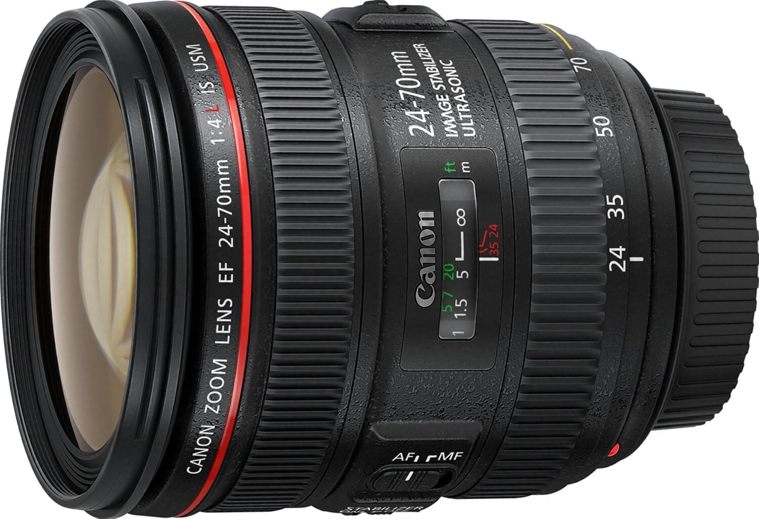Canon キヤノン 標準ズームレンズ EF24-70mm F4 L IS USM フルサイズ対応