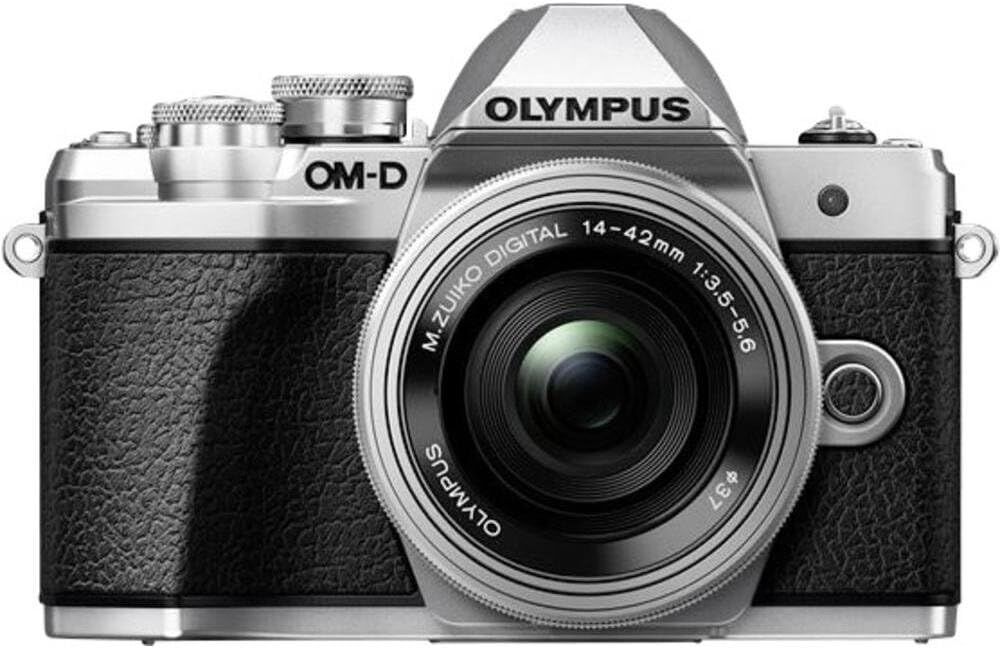 OLYMPUS オリンパス ミラーレス一眼カメラ OM-D E-M10 MarkIII EZダブルズームキット シルバー
