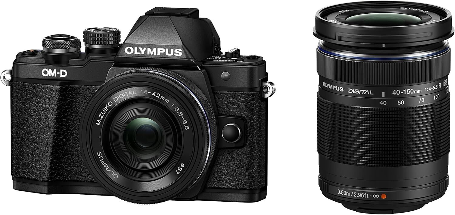 OLYMPUS オリンパス ミラーレス一眼 OM-D E-M10 MarkII EZダブルズームキット ブラック