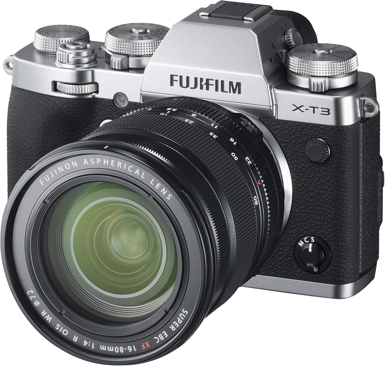 FUJIFILM フジフイルム ミラーレス一眼 X-T3 XF16-80mmレンズキット シルバー