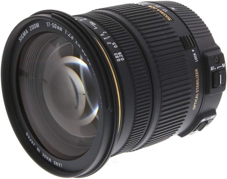 SIGMA シグマ 標準ズームレンズ 17-50mm F2.8 EX DC OS HSM キヤノン用 APS-C専用