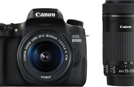 茅ヶ崎のおすすめ Canon キヤノン EOS 8000D ダブルズームキット の高い買取価格 売るなら百獣の買取王が高価買い取り