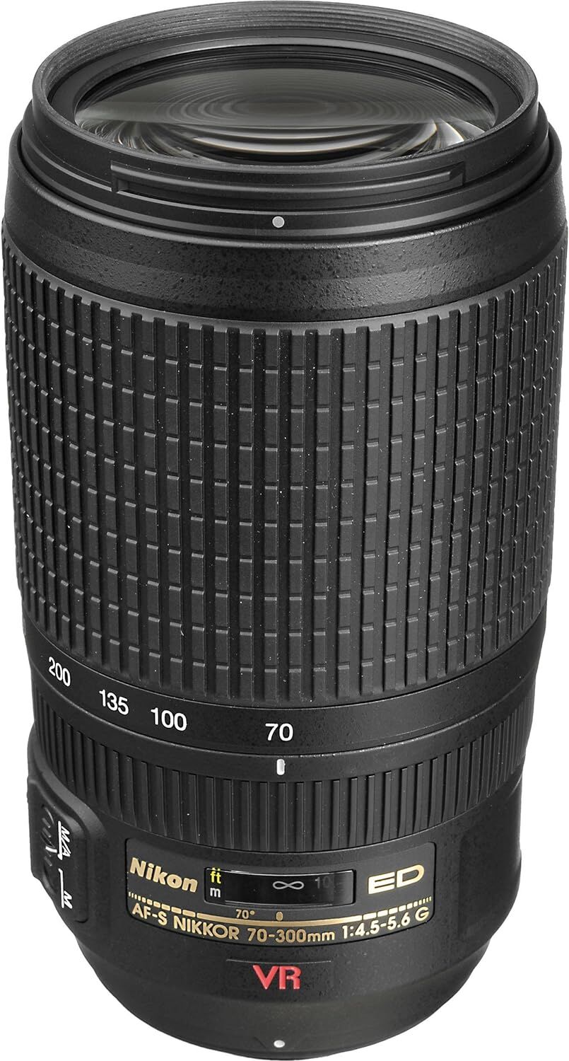 Nikon ニコン 望遠ズームレンズ AF-S VR Zoom Nikkor 70-300mm f/4.5-5.6G IF-ED フルサイズ対応