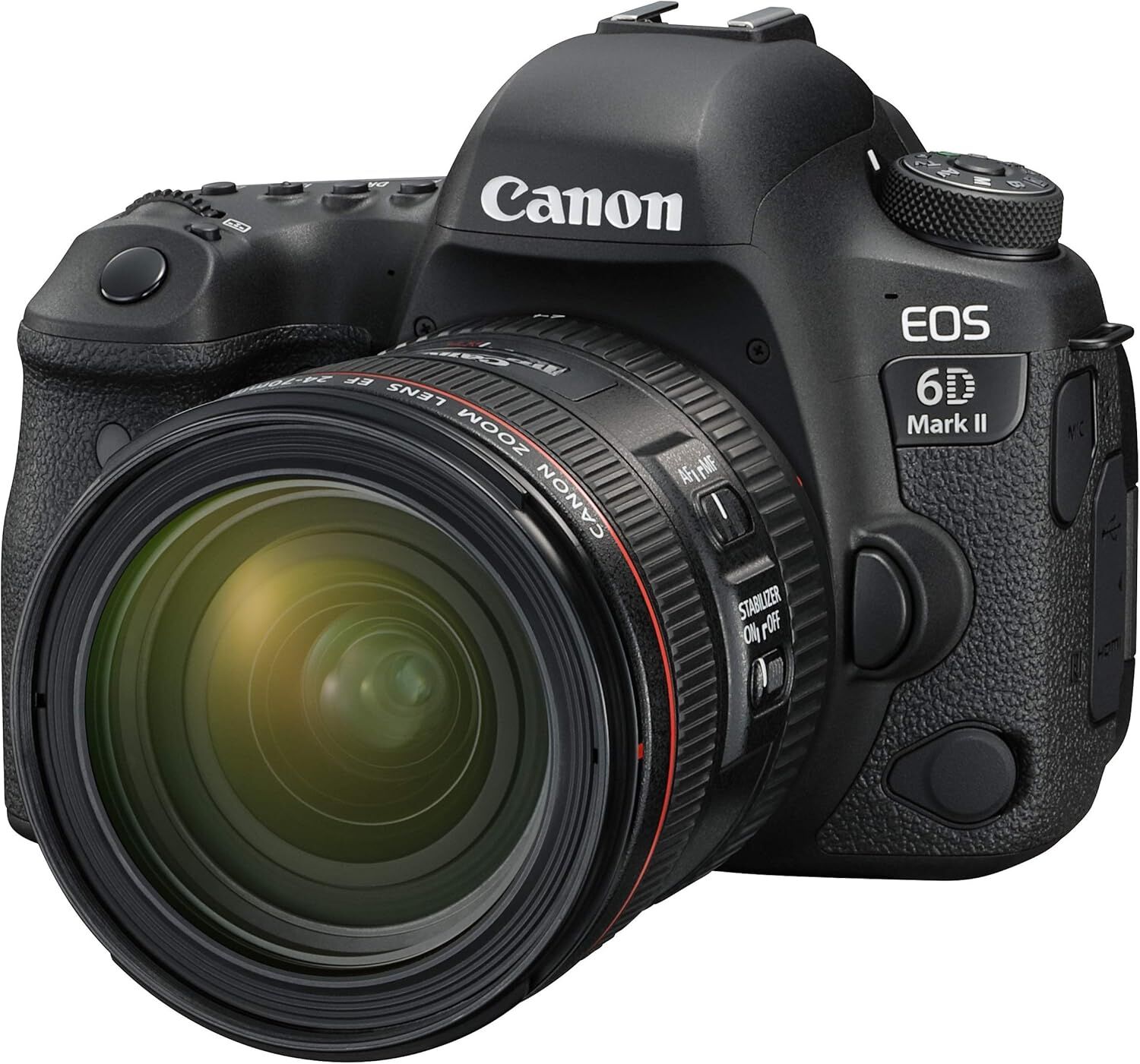 Canon キヤノン デジタル一眼レフカメラ EOS 6D Mark II EF24-70 F4L IS USM レンズキット