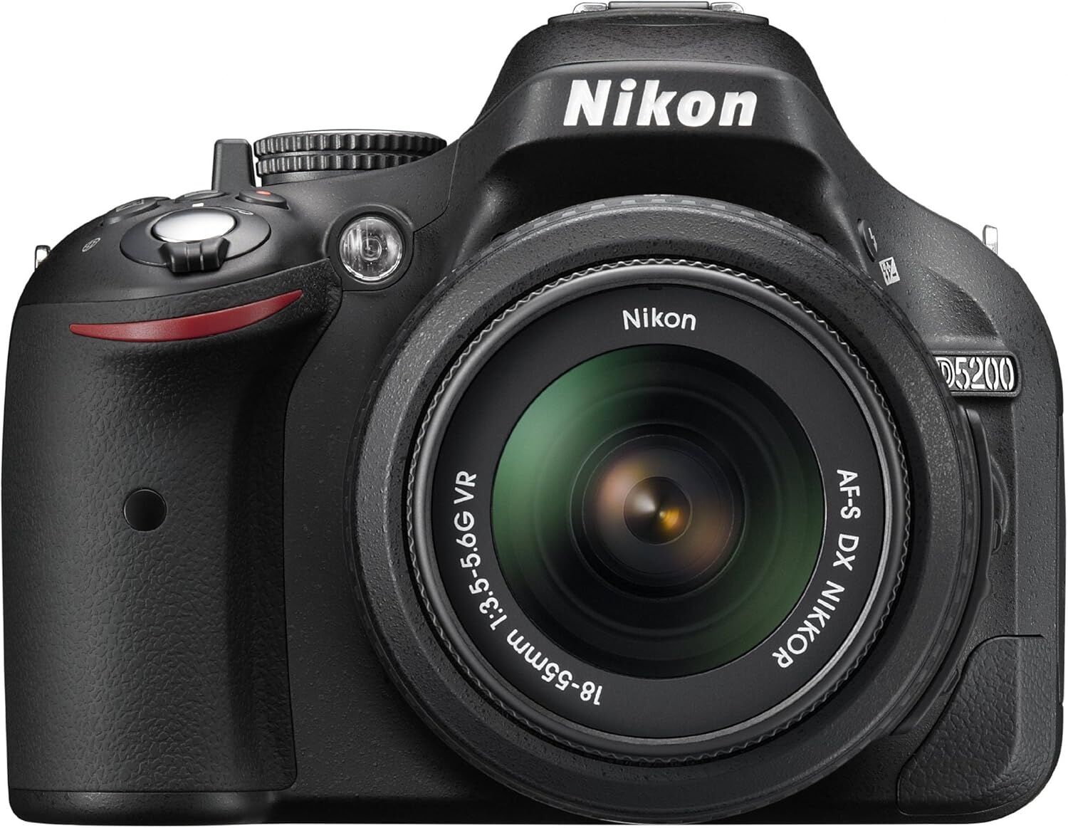 Nikon ニコン デジタル一眼レフカメラ D5200 レンズキット AF-S DX NIKKOR 18-55mm f/3.5-5.6G VR付属 ブラック