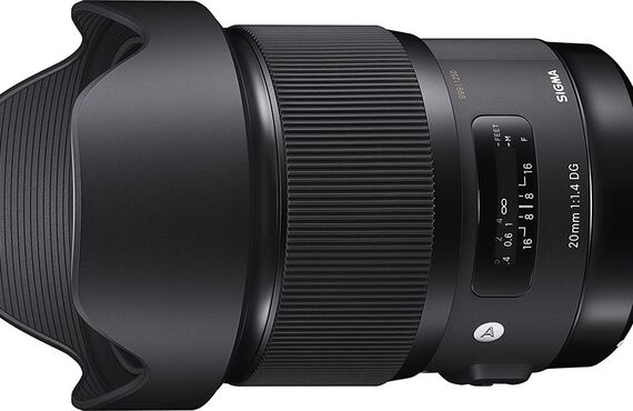 兵庫のおすすめ SIGMA シグマ Art 20mm F1.4 DG HSM の高い買取価格 レンズ売るなら百獣の買取王が高価買い取り