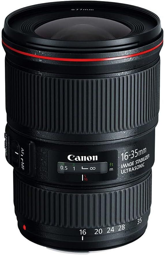 Canon キヤノン 広角ズームレンズ EF16-35mm F4L IS USM フルサイズ対応