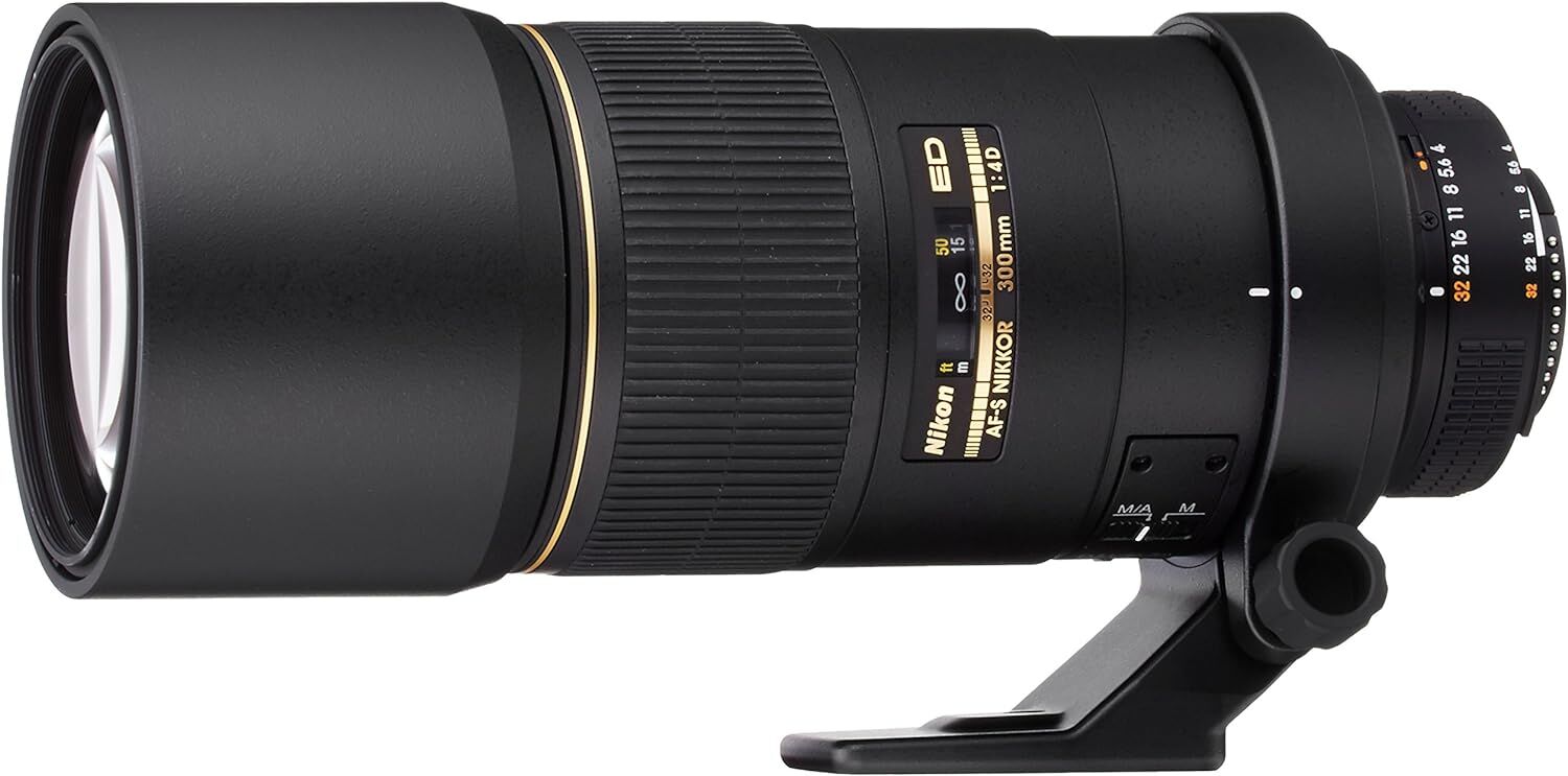 Nikon ニコン 単焦点レンズ Ai AF-S Nikkor 300mm f/4D IF-ED ブラック フルサイズ対応
