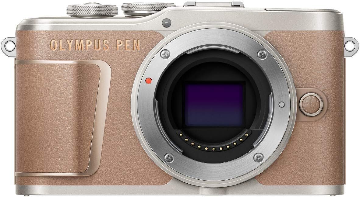 OLYMPUS オリンパス ミラーレス一眼カメラ PEN E-PL10 ボディ ブラウン