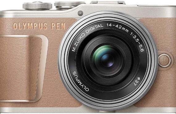 川西のおすすめ OLYMPUS PEN E-PL10 14-42mm EZレンズキット ブラウンの買取価格 売るなら百獣の買取王が高価買い取り