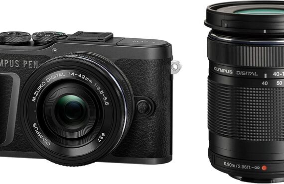 兵庫おすすめ OLYMPUS オリンパス PEN E-PL10 EZダブルズームキット ブラック の買取価格 百獣の買取王が高価買い取り