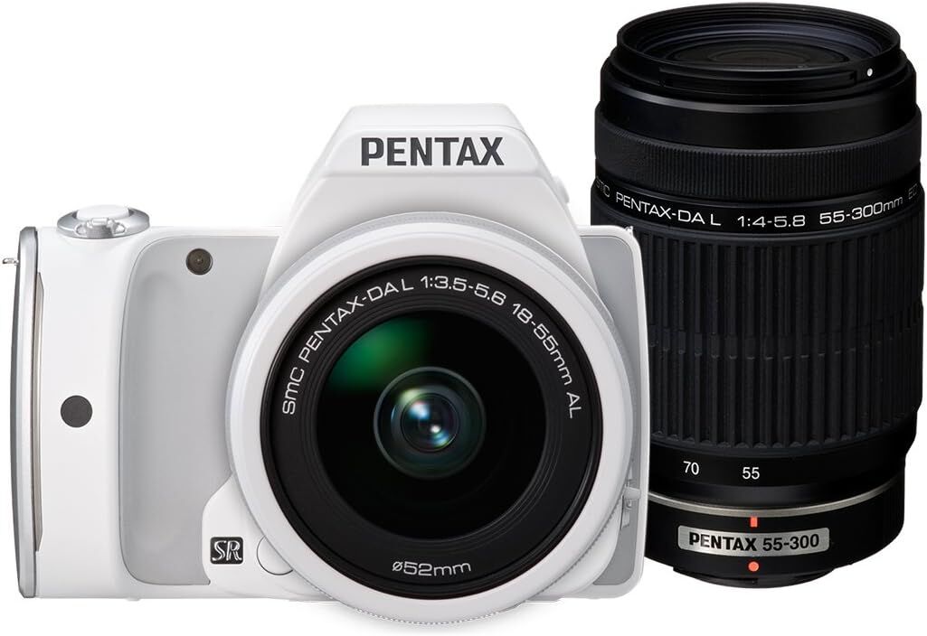 RICOH リコー デジタル一眼レフ PENTAX K-S1 00ダブルズームキット [DAL18-55mm・DAL55-300mm] ホワイト