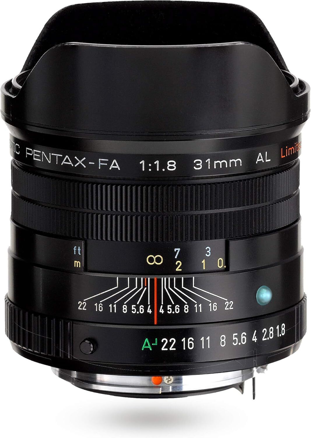 PENTAX ペンタックス リミテッドレンズ 広角～標準単焦点レンズ FA31mmF1.8AL Limited ブラック