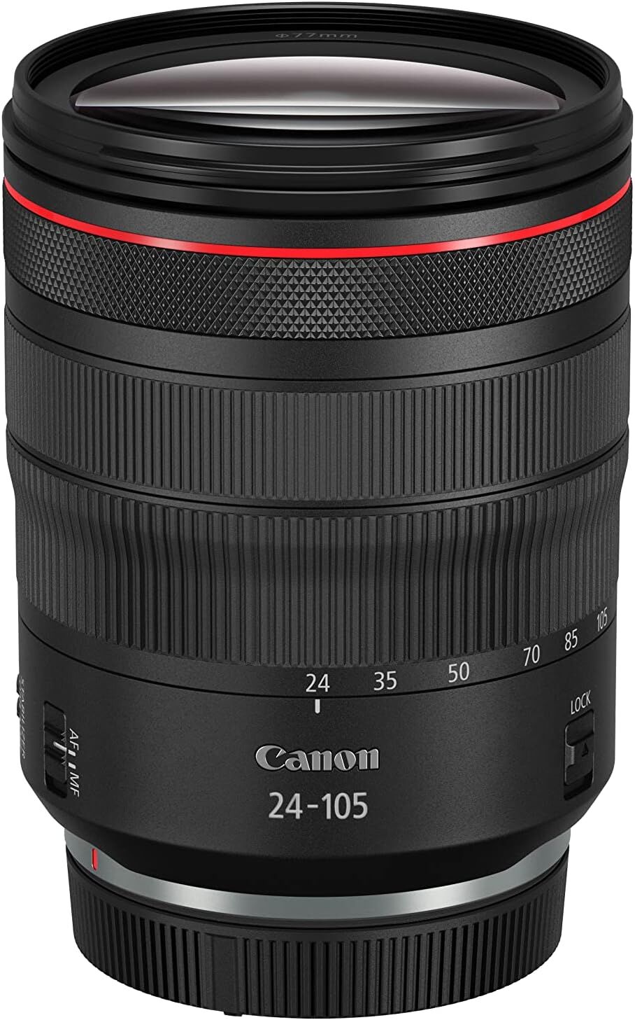 Canon キヤノン 中望遠ズームレンズ RF24-105mm F4L IS USM EOSR対応 ブラック