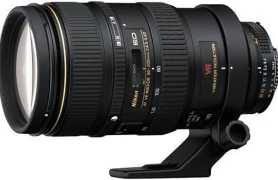神戸のおすすめ Nikon ニコン Ai AF VR NIKKOR ED 80-400mmの高い買取価格 売るなら百獣の買取王 高価買い取り