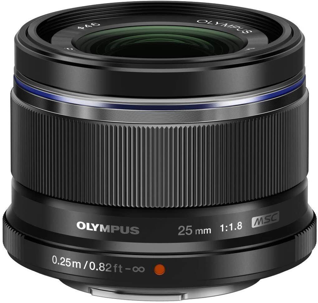 OLYMPUS オリンパス M.ZUIKO DIGITAL 25mm
 F1.8 ブラック マイクロフォーサーズ用 単焦点レンズ