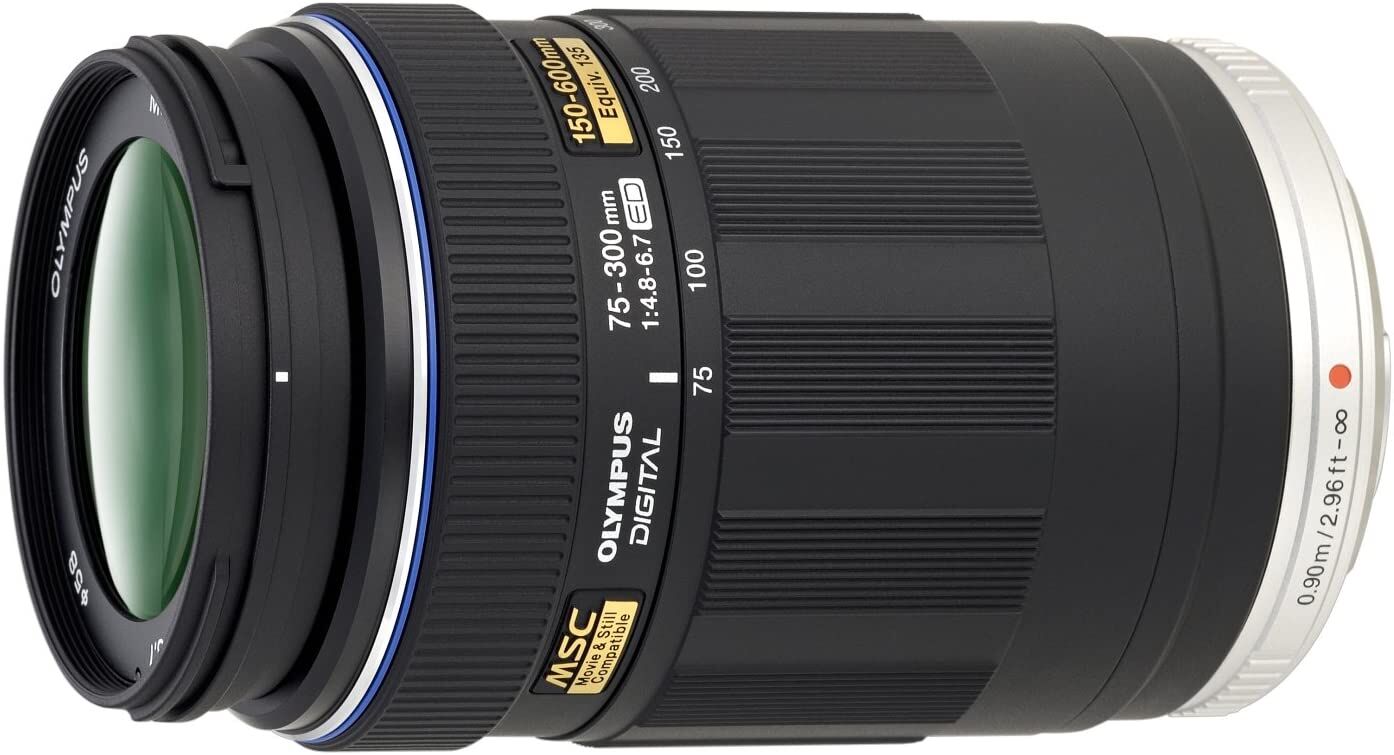 OLYMPUS オリンパス 超望遠ズームレンズ 
M.ZUIKO DIGITAL ED 75-300mm F4.8-6.7 ブラック