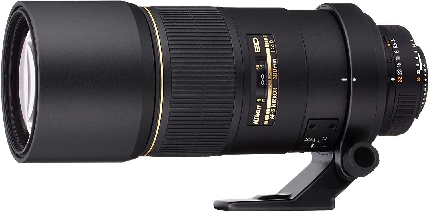 Nikon ニコン 単焦点レンズ Ai AF-S Nikkor 
300mm f/4D IF-ED ブラック フルサイズ対応