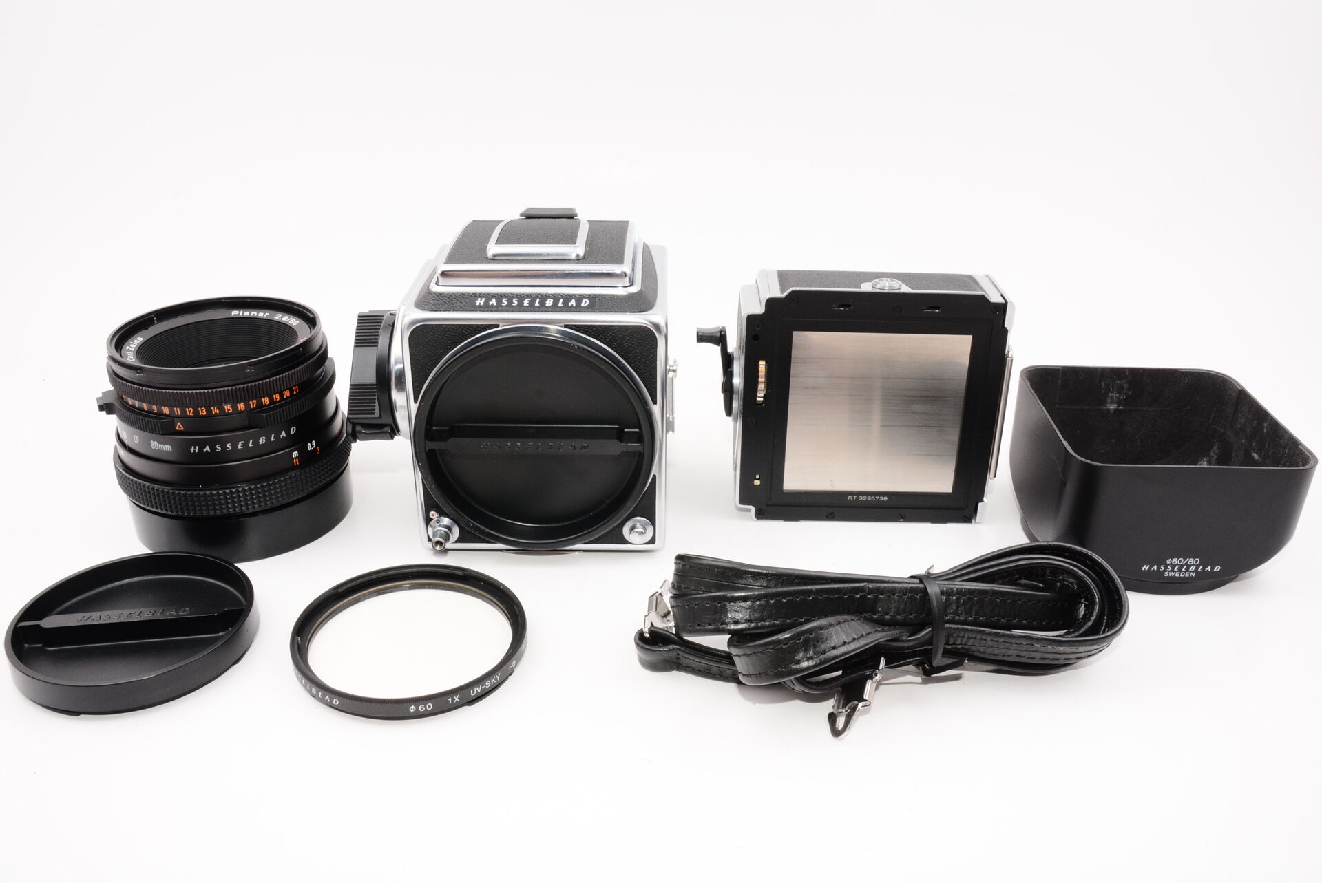 Hasselblad ハッセルブラッド 500C/M CM + CF 80mm f2.8 + A12