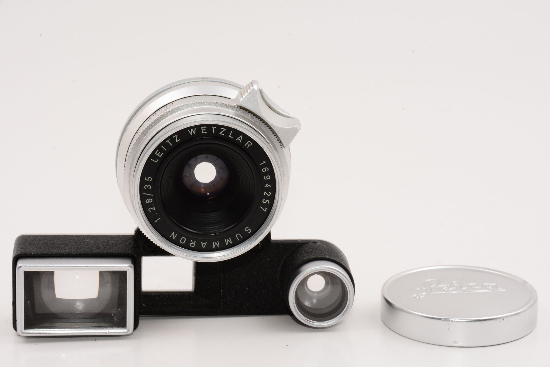 Leica ライカ ズマロン 35mm ｆ2.8 メガネ付き 純正メタルキャップ