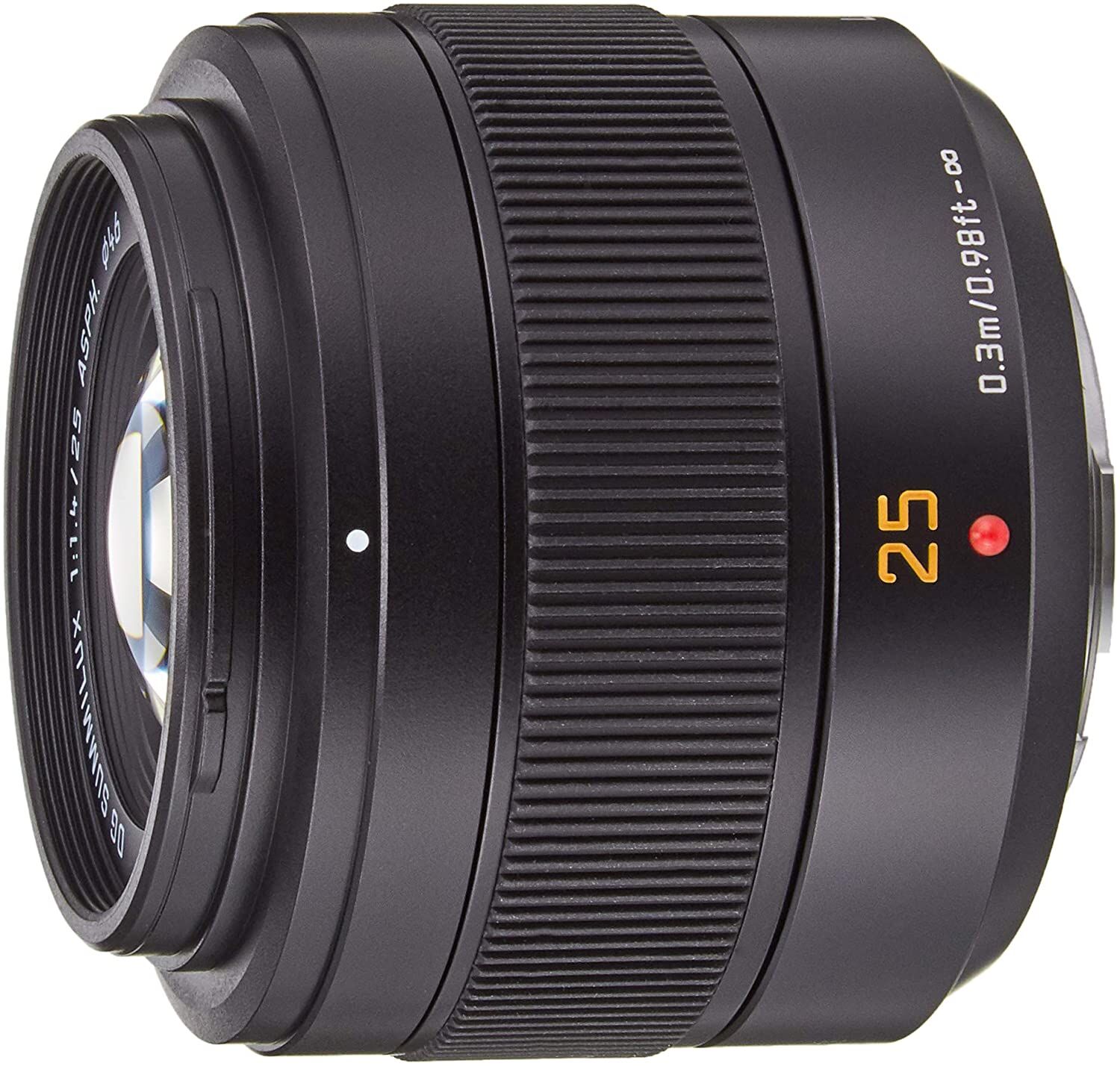 Panasonic パナソニック 標準単焦点レンズ マイクロフォーサーズ用 ルミックス LEICA DG SUMMILUX 25mm/F1.4 II ASPH. ブラック H-XA025