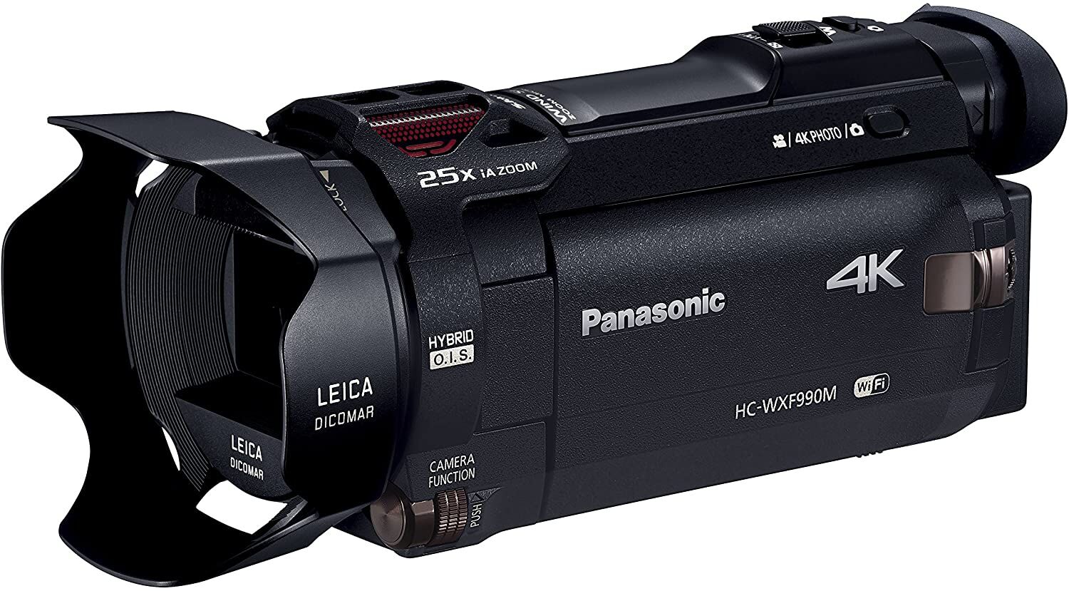 Panasonic パナソニック デジタル4Kビデオカメラ WXF990M 64GB ワイプ撮り あとから補正 ブラック HC-WXF990M-K