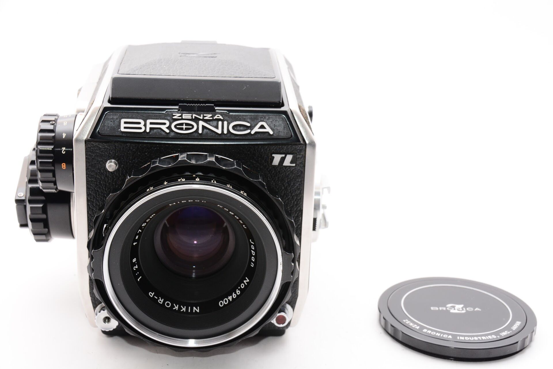 ZENZABRONICA ゼンザブロニカ EC-TLII 中判カメラ/レンズ NIKKOR－P 1：2.8 7.5mm