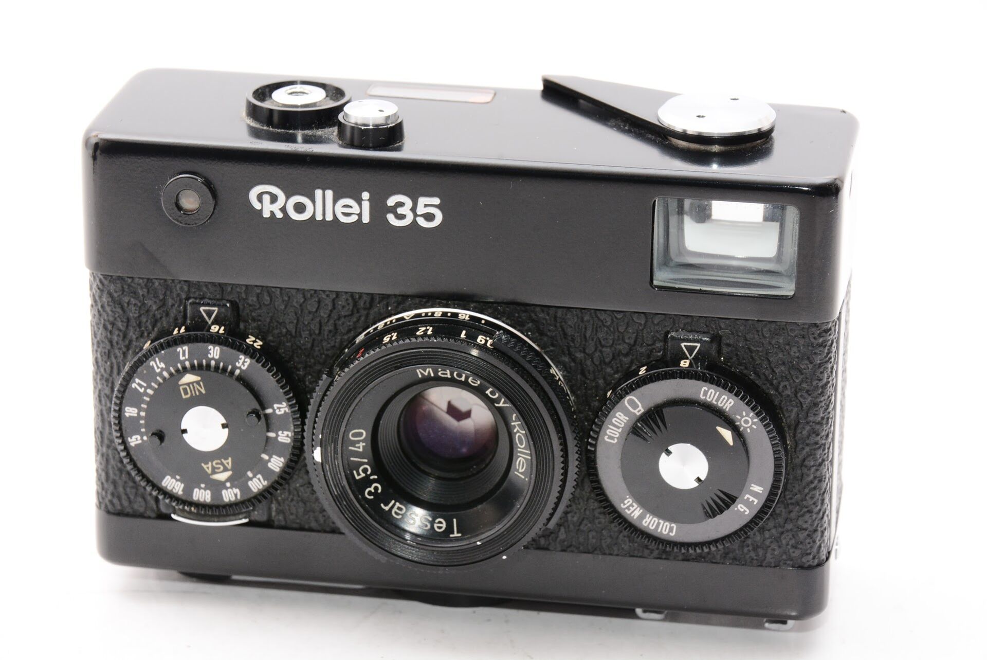 Rollei ローライ 35 (Tessar 40mm F3.5) ブラック コンパクトフィルムカメラ 
