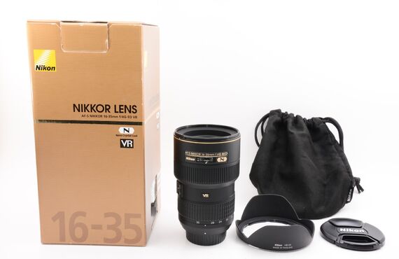明石おすすめ Nikon ニコン AF-S NIKKOR 16-35mm f/4G の高い買取価格 売るなら百獣の買取王が高価買い取り