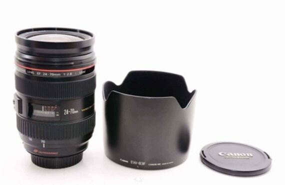 西宮おすすめ Canon キャノン EF24-70mm F2.8L USM の高い買取価格 売るなら百獣のカメラ買取王が高価買い取り