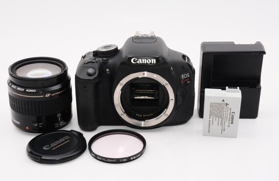 明石のおすすめ Canon キャノン EOS Kiss X5+EF 35-105 4.5-5.6 の高い買取価格 売るなら百獣の買取王が高価買い取り 