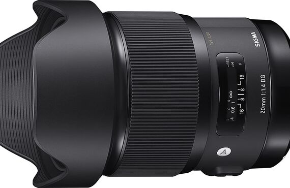 西宮のおすすめ SIGMA シグマ  Art 20mm F1.4の高い買取価格 売るなら百獣のカメラ買取王 カメライオンが高価買い取り