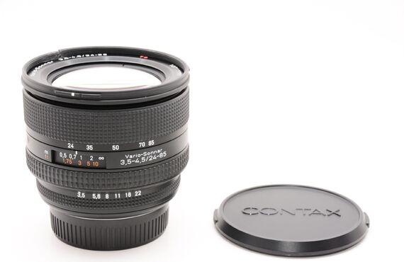 三宮のおすすめ CONTAX コンタックス N Vario-Sonnar T* 24-85mm の高い買取価格 売るなら百獣の買取王が高価買い取り