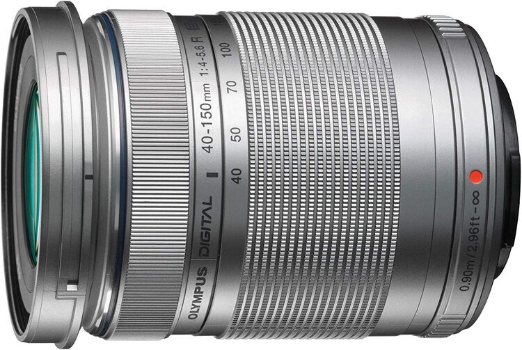 OLYMPUS オリンパス 望遠ズームレンズ M.ZUIKO DIGITAL ED 40-150mm F4.0-5.6 R シルバー