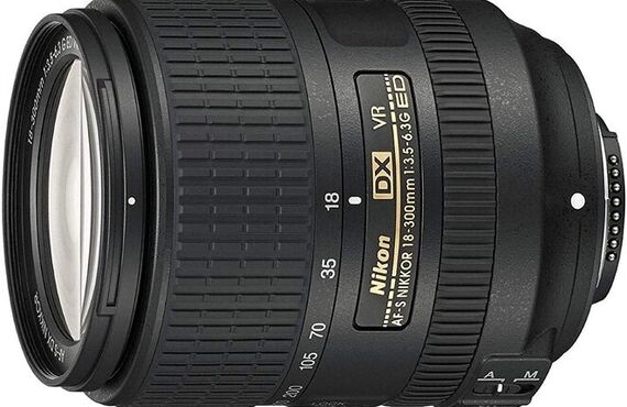明石のおすすめ Nikon ニコン NIKKOR 18-300mm f/3.5-6.3G ED VRの高い買取価格 売るなら百獣の買取王が高価買い取り 