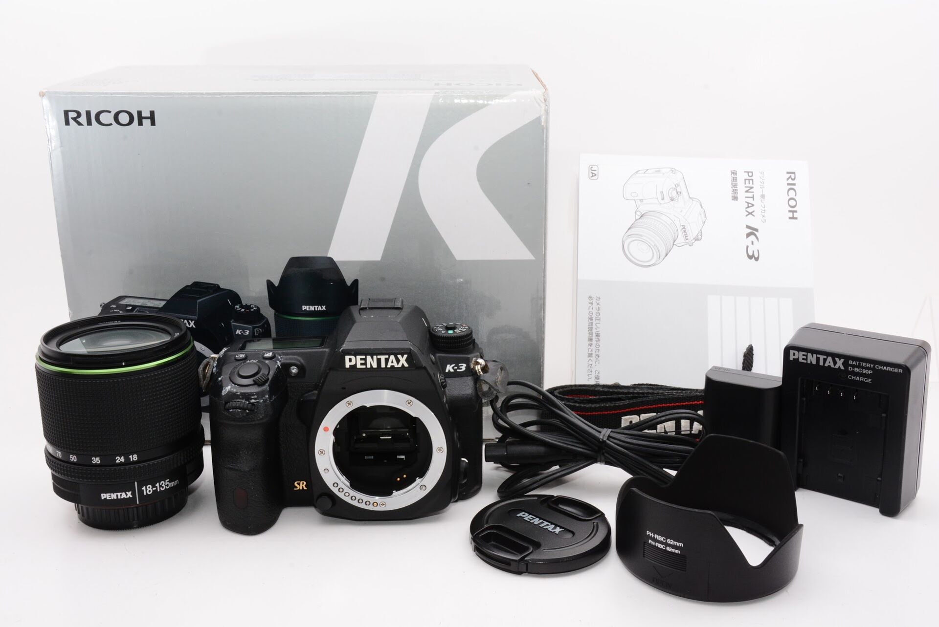 PENTAX ペンタックス デジタル一眼レフカメラ K-3 18-135WR レンズキット ブラック