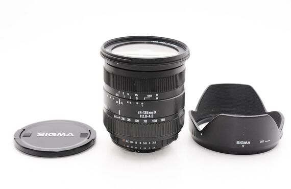 明石のおすすめ SIGMA シグマ 24-135mm2.8-4.5D Nikon AF の高い買取価格 売るなら百獣の買取王が高価買い取り 